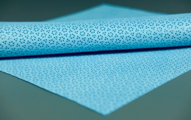 Melt blown nonwoven fabric 100% PP, Oil and water absorbency---Plum blossom