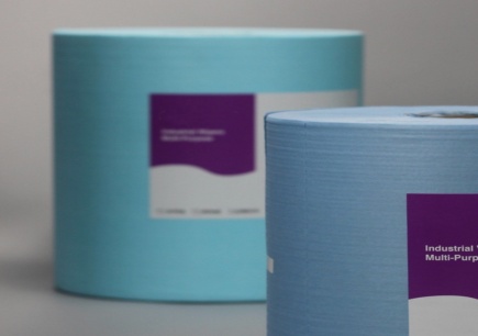 D-TEX Turquoise perforated rolls, Muti-purpose big rolls