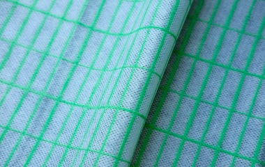 3D stereo cleaning wiping material
