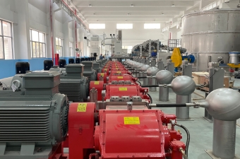 Sustainable nonwoven manufacturing facility by D-TEX reducing carbon and waste