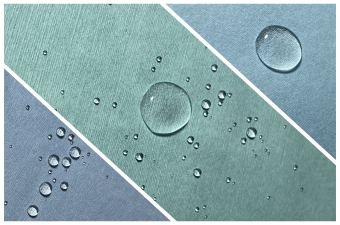 D-TEX hydrophobic woodpulp polyester spunlace nonwoven for medical protective applications