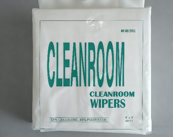 D-TEX Industrial Wiping Paper and Cleanroom Wiper in pre-cut sheets made of woodpulp polyester spunlace nonwoven for industrial and cleanroom use