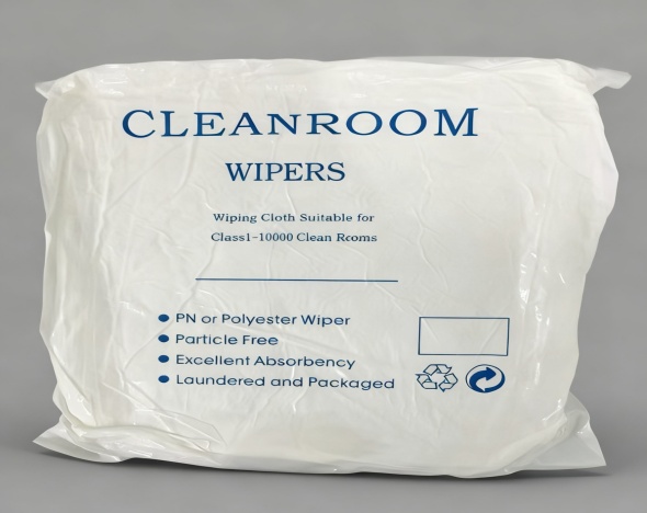 Woven Cleanroom Wiper | Polyester & Nylon-Blend Low-Lint Fabric for Cleanroom & Industrial Use