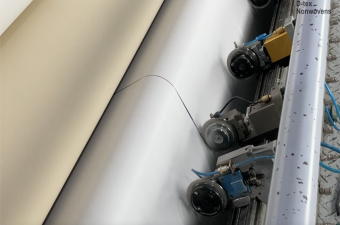 woodpulp spunlace nonwoven material for industrial wipes