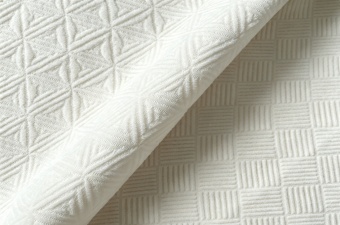 Triangle and twill pattern 100% viscose spunlace nonwoven materials for premium disposable care applications