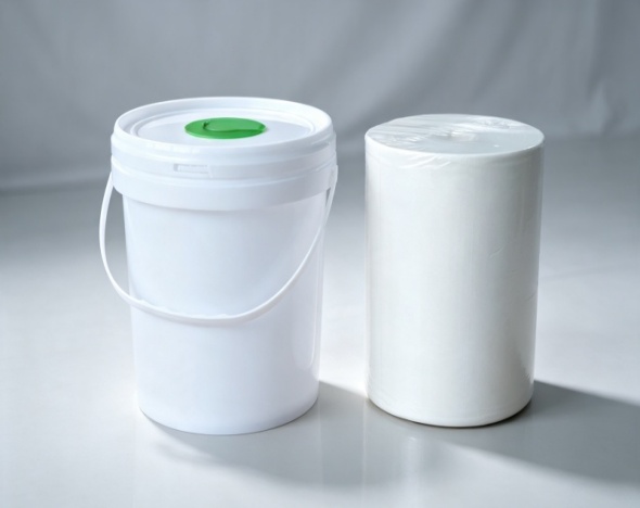 Ready-to-Fill Dry Wipe Roll with 5L Bucket System